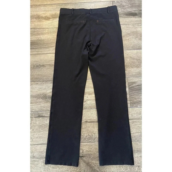 Betabrand Pants Straight Black Size Medium Petite MP - Picture 3 of 5